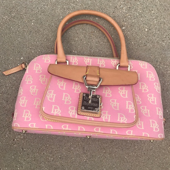 Dooney & Bourke Handbags - Monogram pink Dooney & Burke Mini